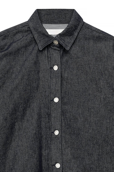 Wide Sleeve Denim Shirt