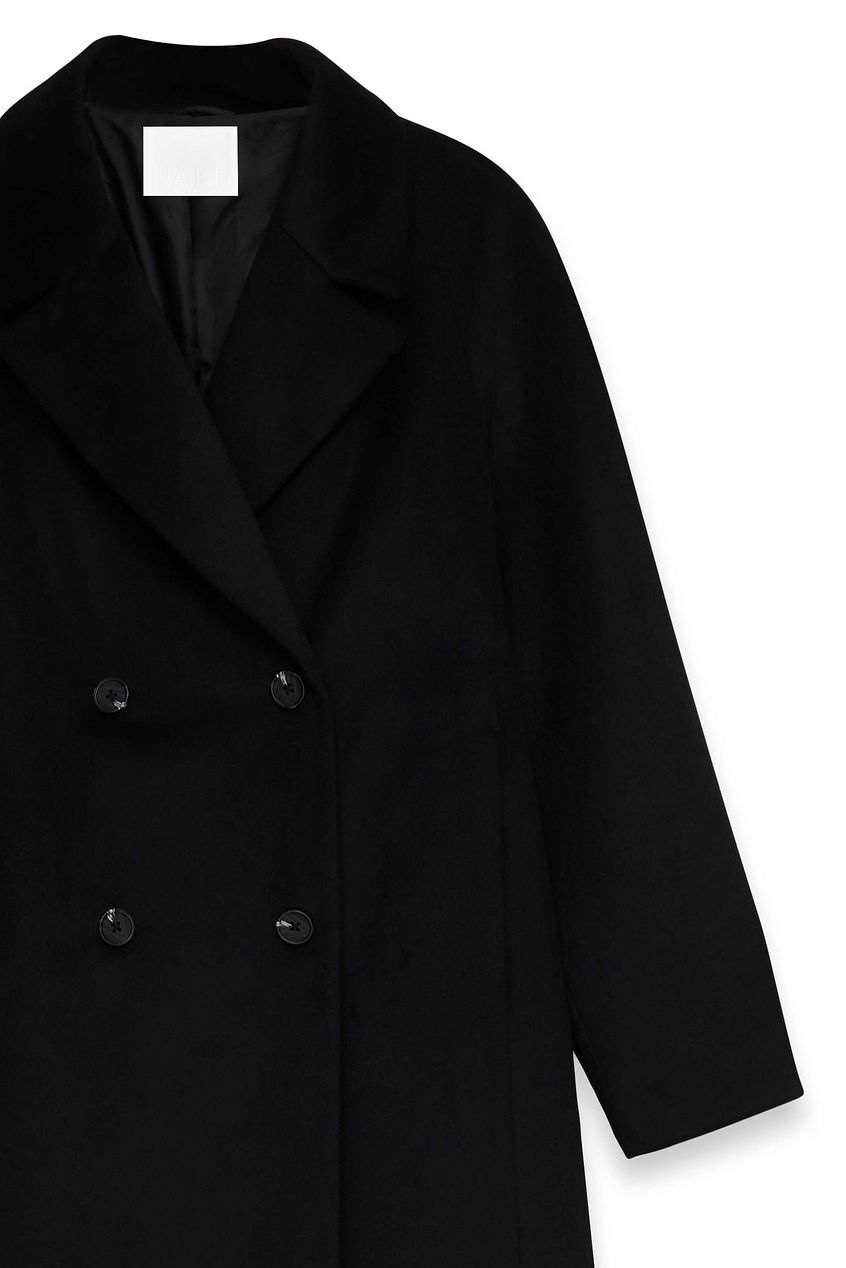 Wool Blend Oversized Coat