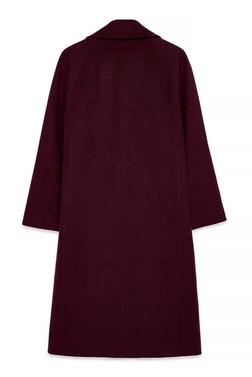 Wool Blend Oversized Coat