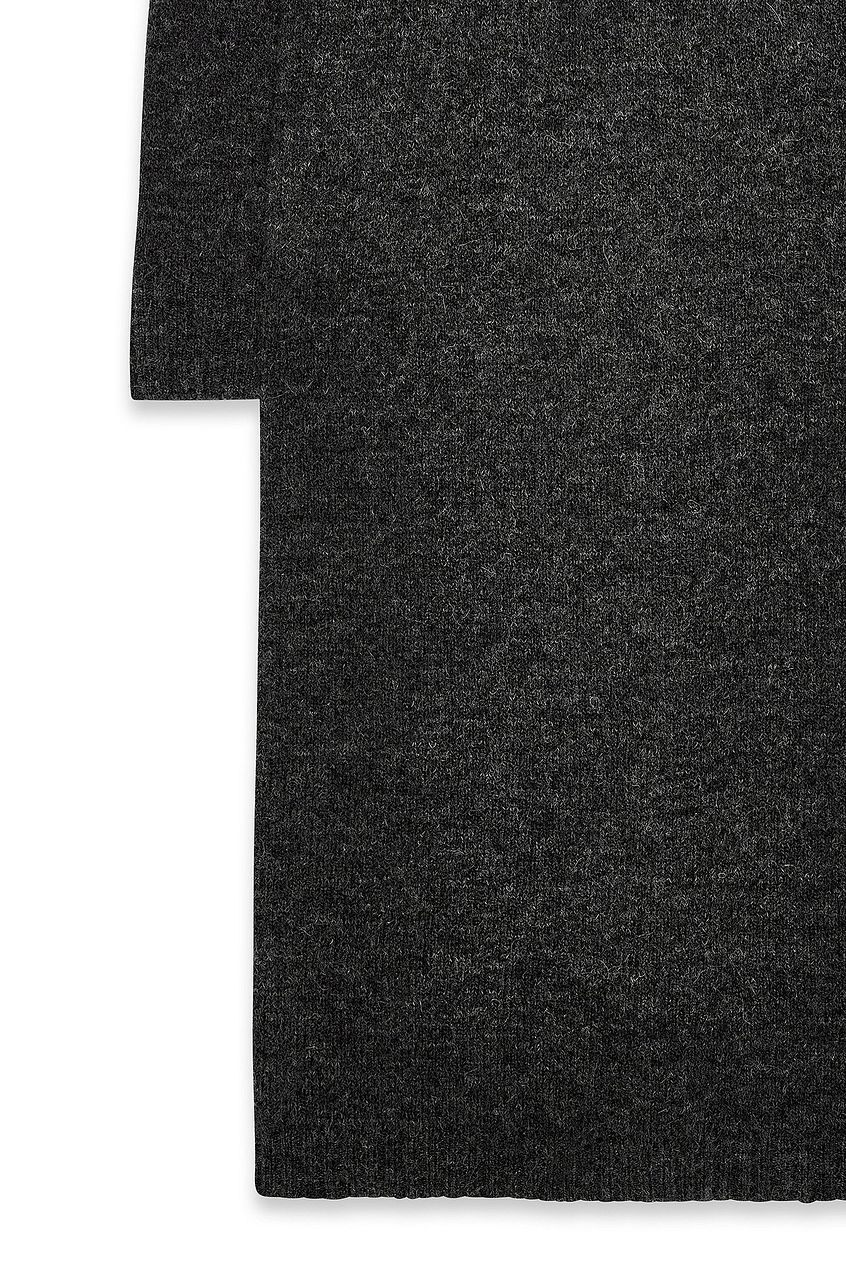 Wool Blend Knitted Midi Dress