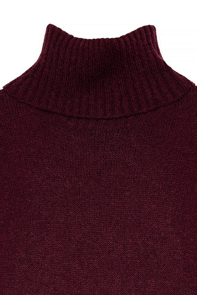 Wool Blend Knitted Midi Dress