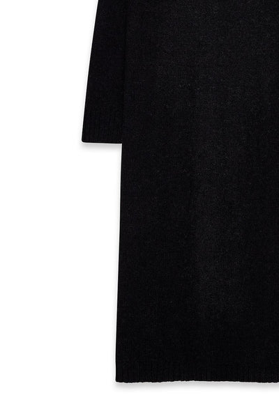 Wool Blend Knitted Midi Dress