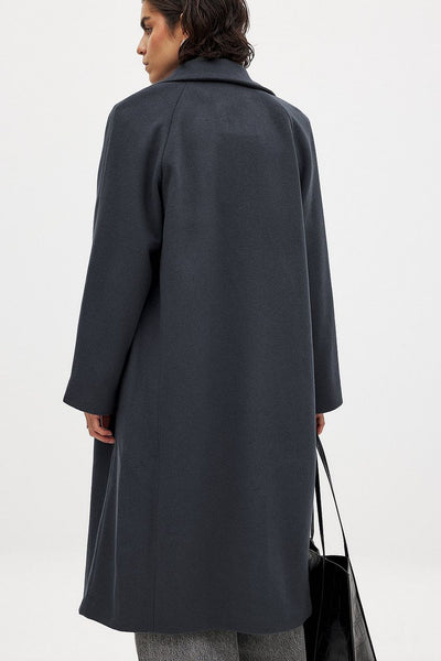 Wool Blend Oversized Coat