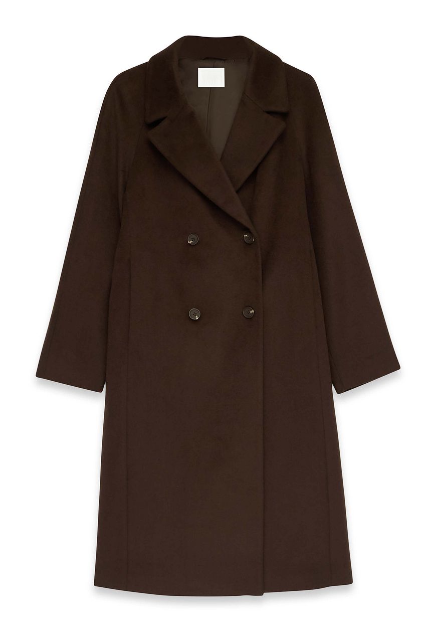 Wool Blend Oversized Coat