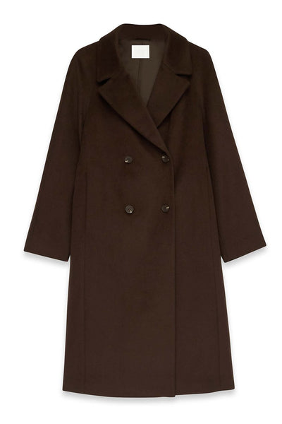 Wool Blend Oversized Coat